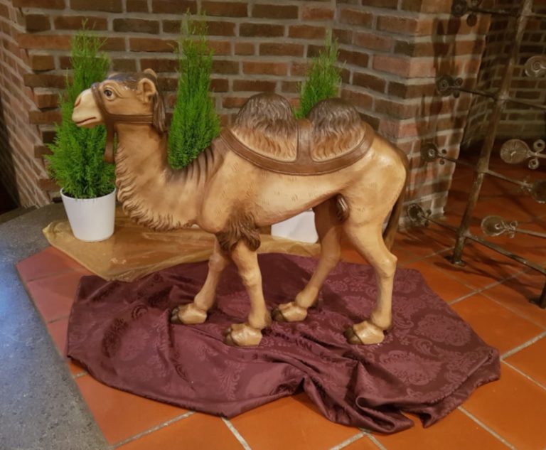 Ein neuer Krippenbewohner für St. Bonifatius