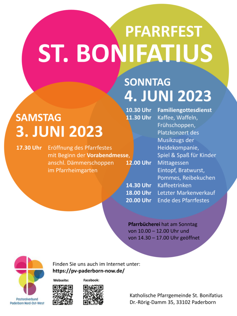 Pfarrfest St. Bonifatius 2023
