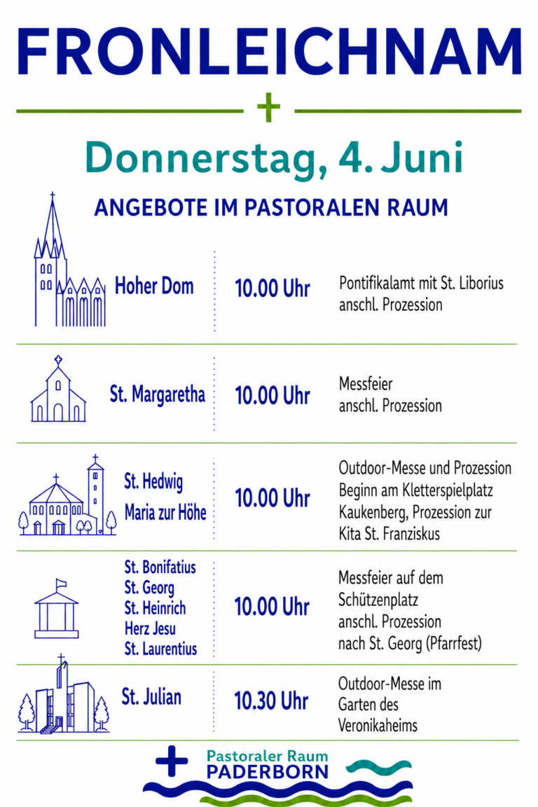 Fronleichnam im Pastoralen Raum