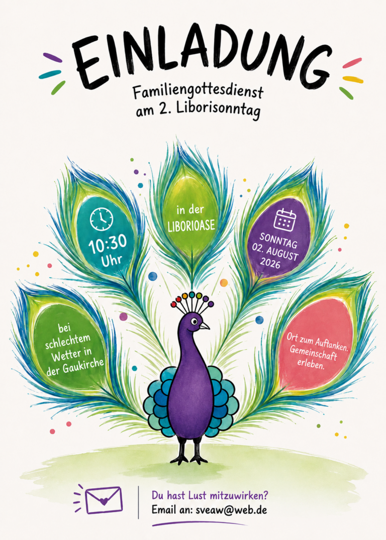 Familiengottesdienst in der Liborioase
