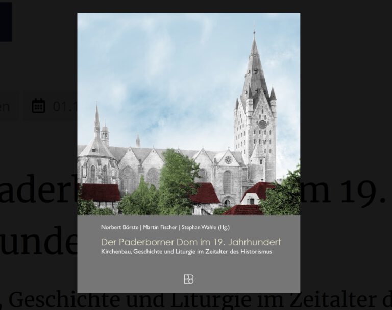„Der Paderborner Dom im 19. Jahrhundert“               Neuerscheinung im Bonifatius-Verlag