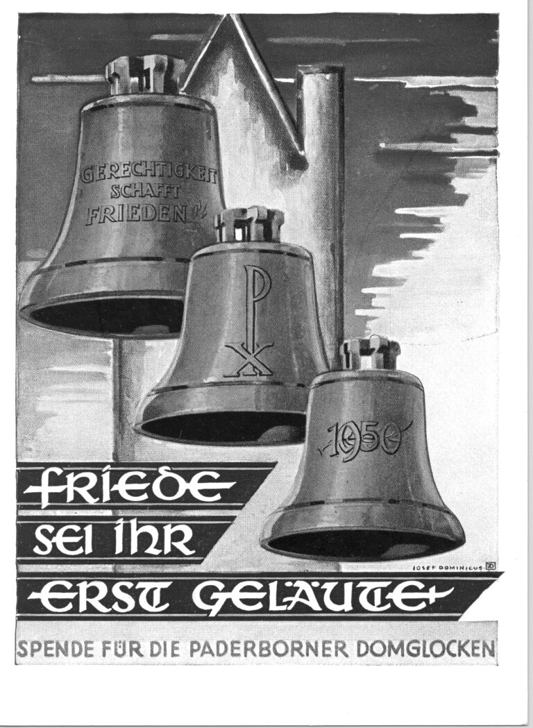 Gussstahlglocken des Hohen Domes – 75 Jahre!