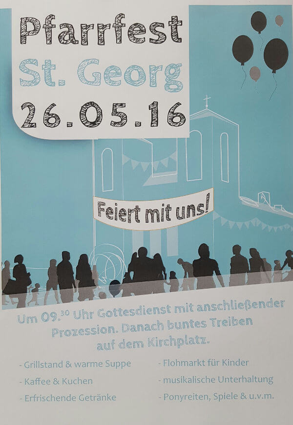 Pfarrfest St. Georg am 26.05.2016
